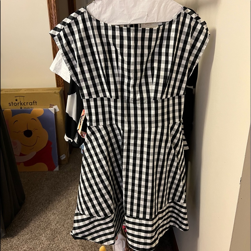 Black and white dress